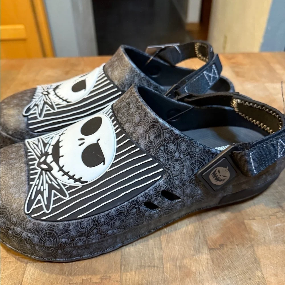 Disney Jack Skellington nightmare before Christmas clogs sandals men’s  13 47